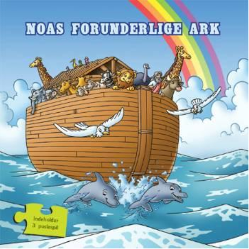 Noas Forunderlige ark (med 3 puslespil)