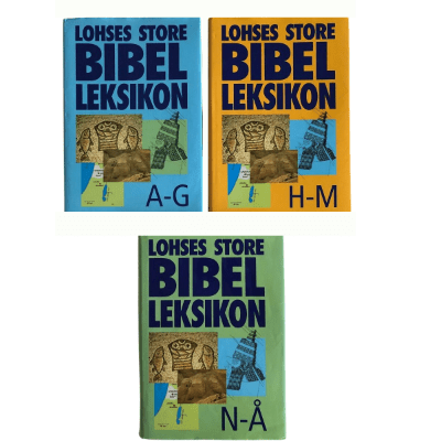 Lohses store Bibelleksikon (3 bind) (Hardback)